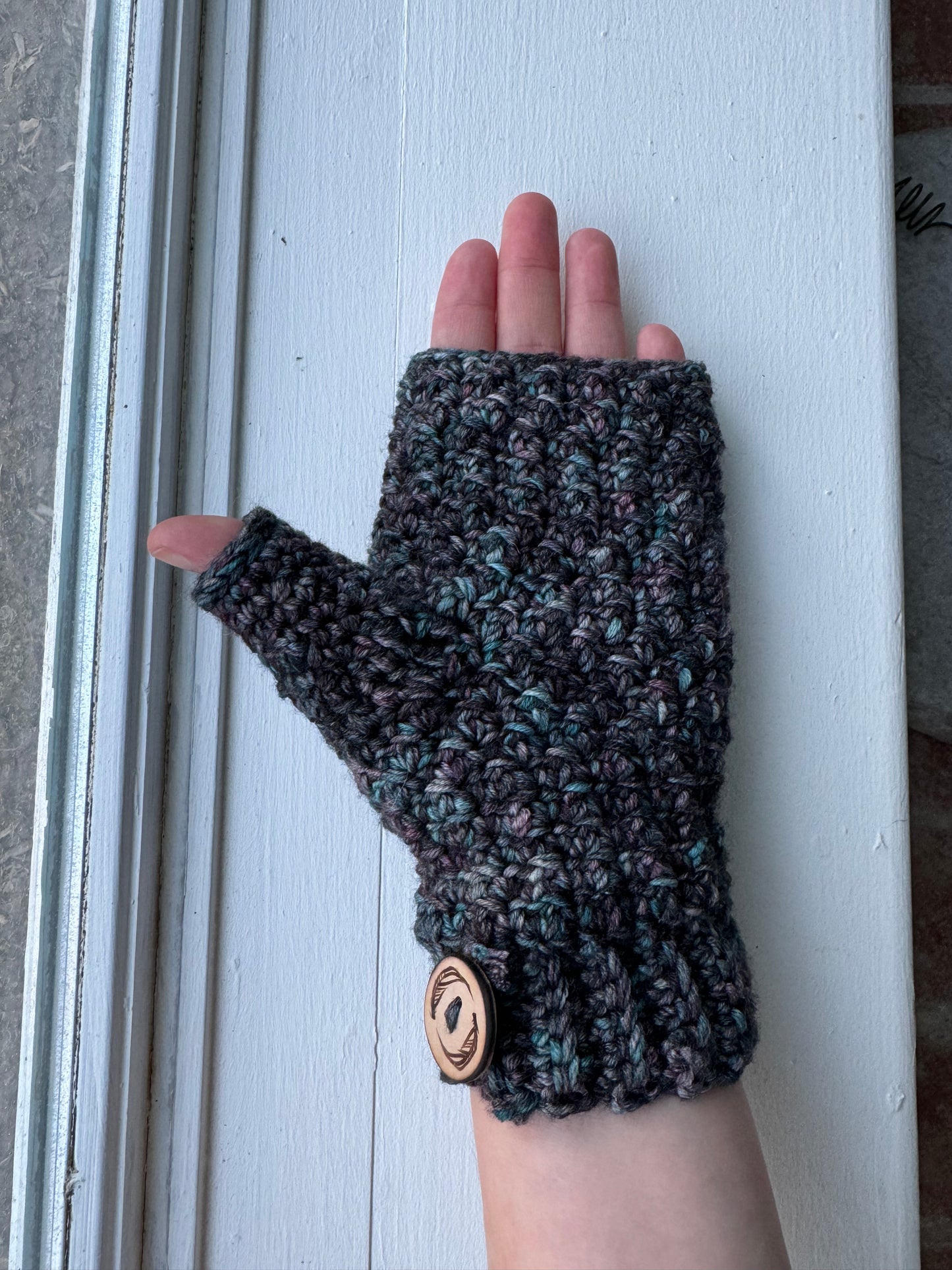 Merino Wool Fingerless Gloves