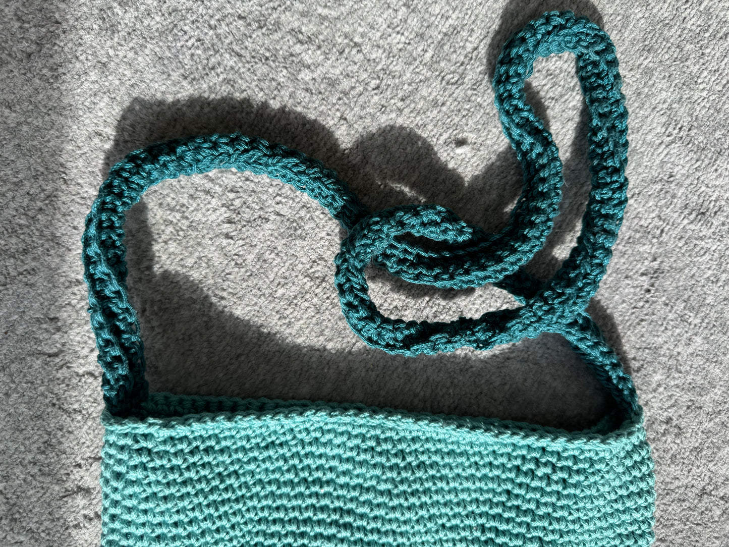 Fading Shades Crochet Tote Bag