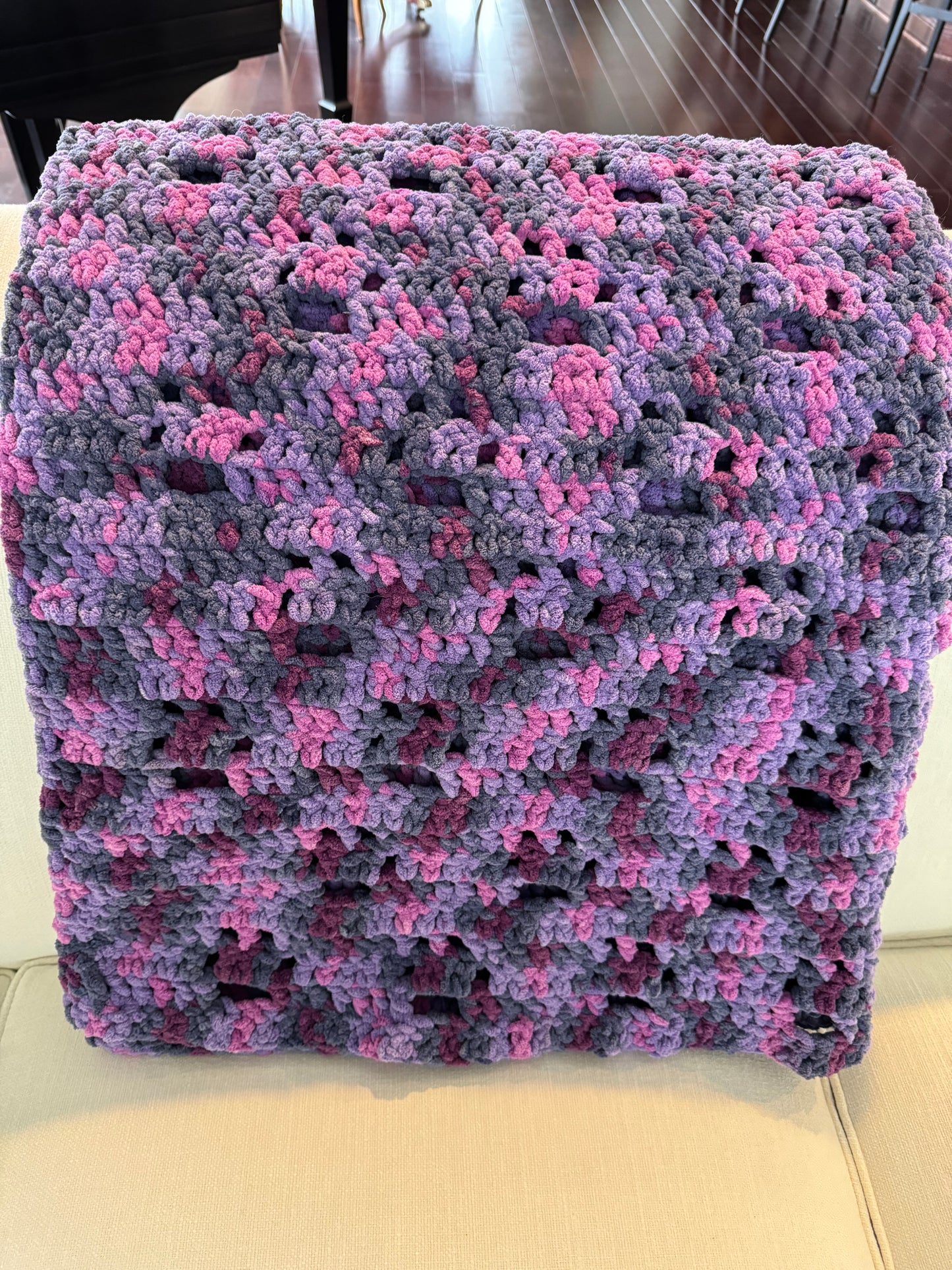 Paw Print Afghan