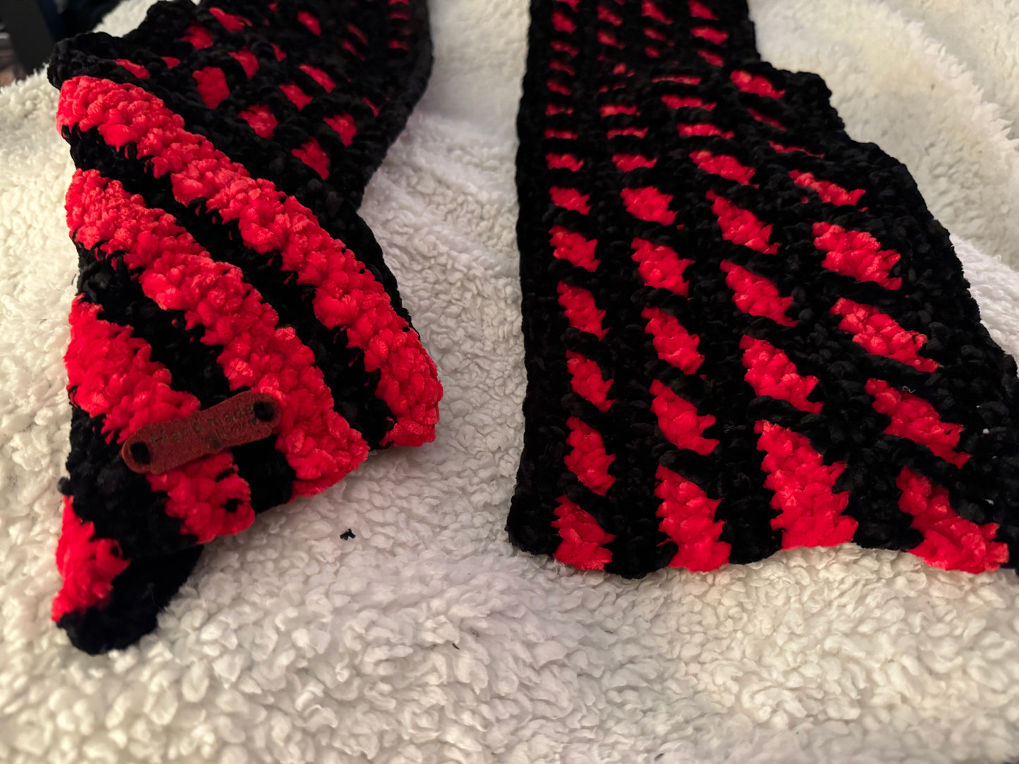 Reversible Two Color Scarf