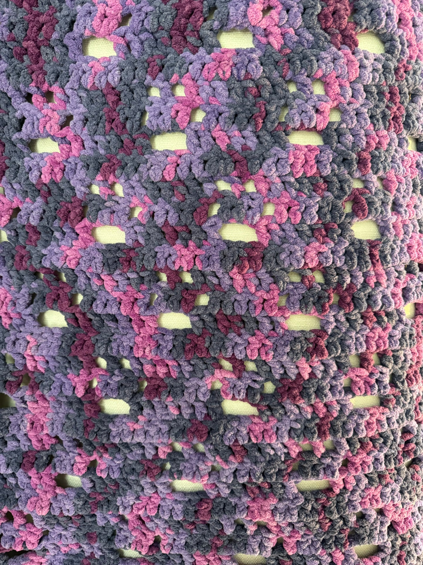 Paw Print Afghan