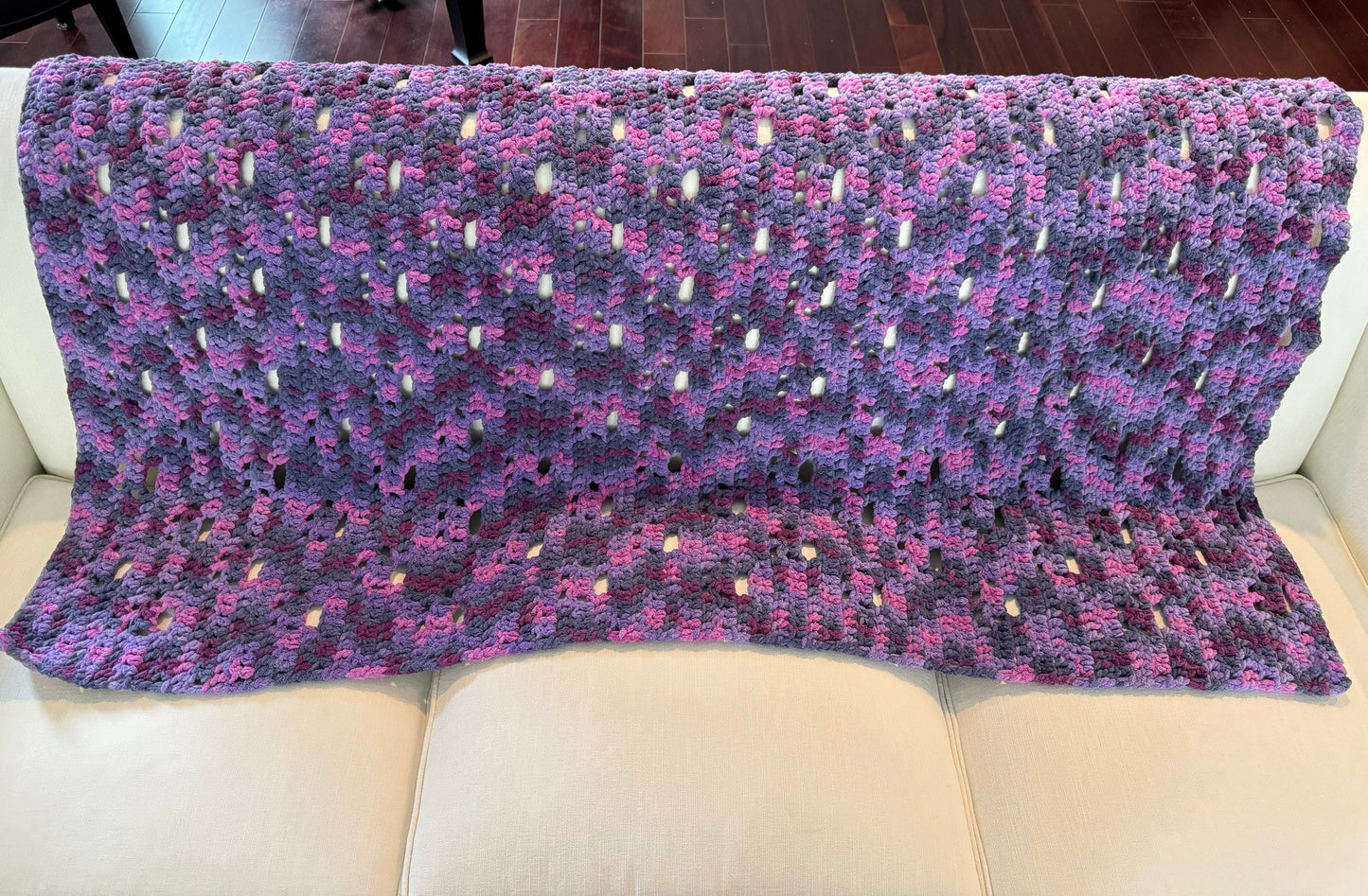 Paw Print Afghan