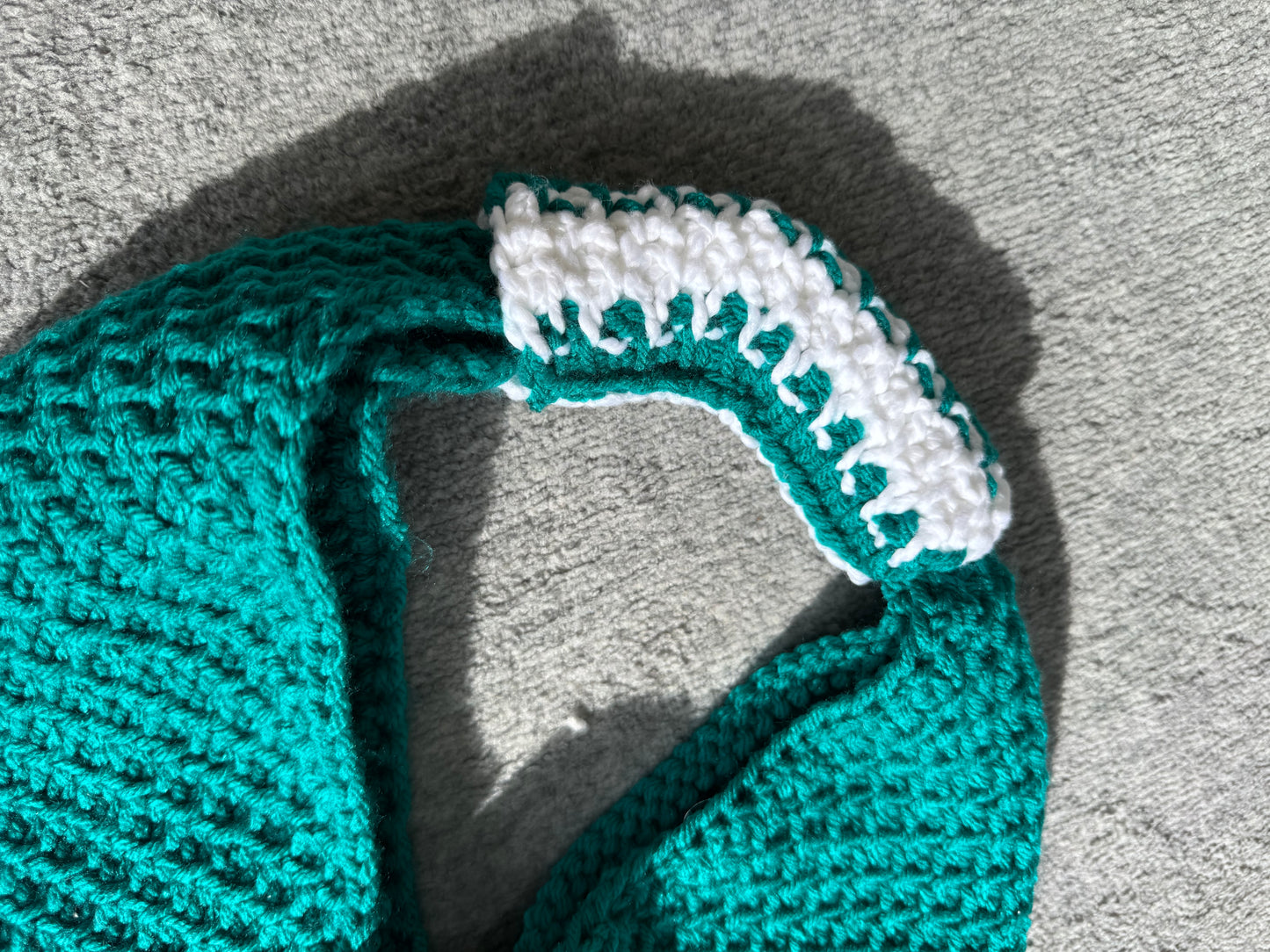 Tunisian Crochet Origami Purse