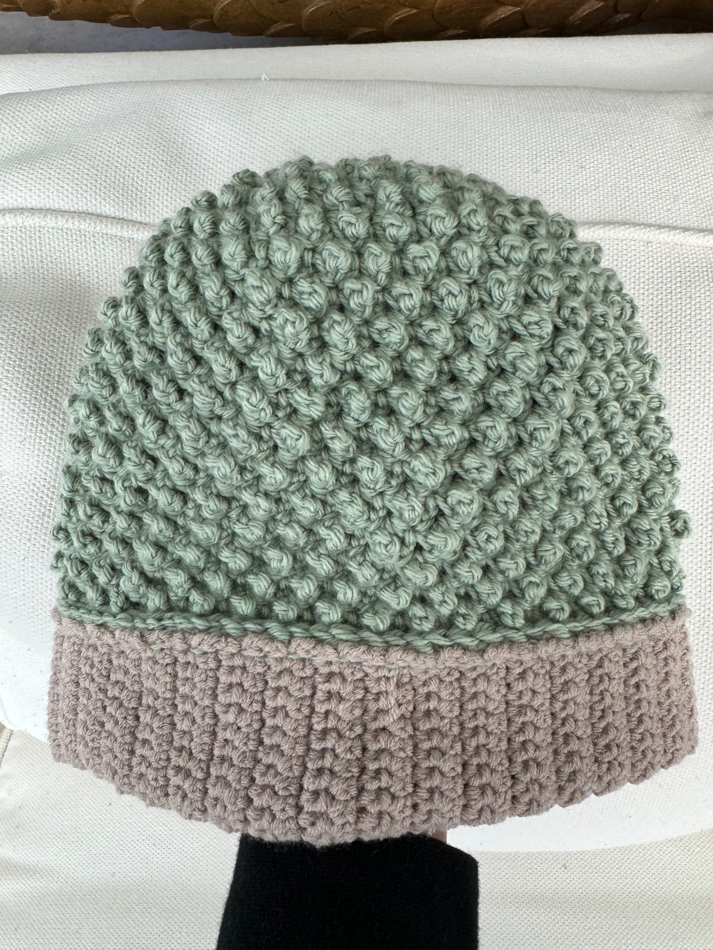 Fingerless gloves and hat set