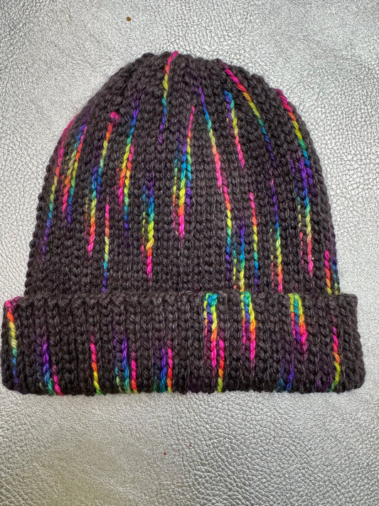 Classic “Knit-Like” Crochet Beanie